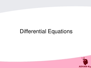 Differential Equations