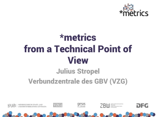 * metrics from  a  Technical Point  of View