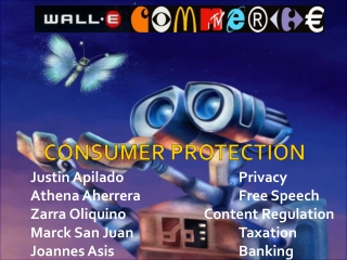 CONSUMER PROTECTION