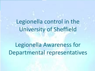 What is Legionella?