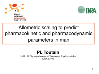 Allometric scaling to predict pharmacokinetic and pharmacodynamic parameters in man