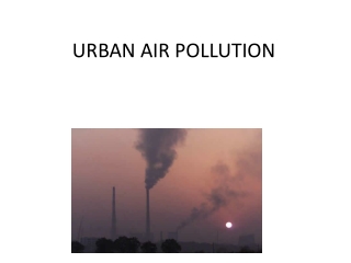 URBAN AIR POLLUTION