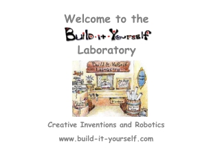 Creative Inventions and Robotics build-it-yourself