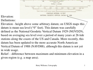 Past attempts to Portray Elevation on Maps: Pictorial representation