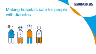 Making hospitals safe for people with diabetes