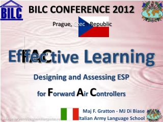 Designing  and  Assessing  ESP f or  F orward  A ir  C ontrollers