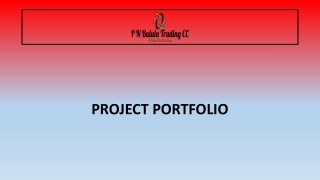 PROJECT PORTFOLIO