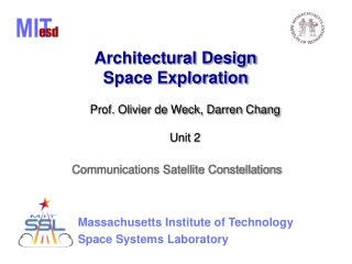 Architectural Design Space Exploration