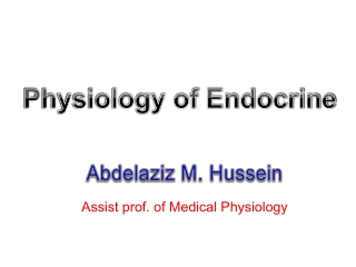 Assist prof. of Medical Physiology