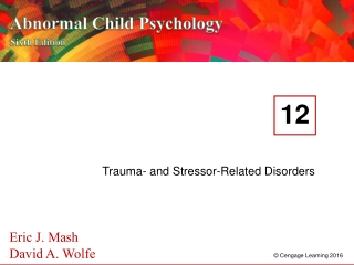 Trauma- and Stressor-Related Disorders