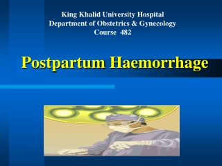 Postpartum  Haemorrhage