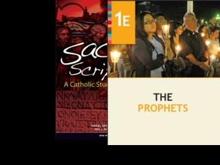 Origins of the Prophets and Prophecy Marks of the Prophets Major Prophets Minor Prophets