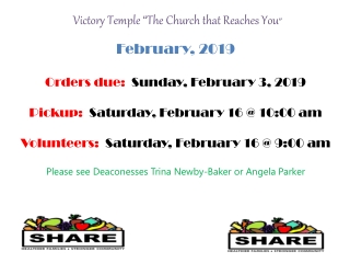 Victory Temple “The Church that Reaches You ”