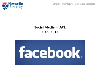 Social Media in APL 2009-2012