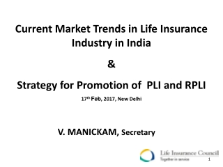 Current Market Trends in Life Insurance Industry in India  &amp;