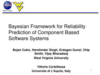Bayesian Framework for Reliability Prediction of Component Based Software Systems