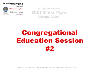 A New Beginning 2021  Strat  Plan Vision  2021