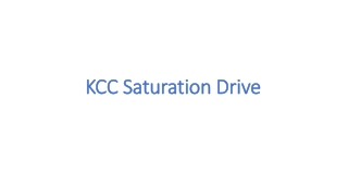 KCC Saturation Drive