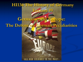 HI136 The History of Germany Lecture 19