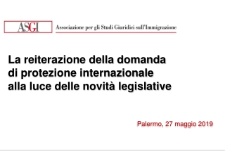 La reiterazione della domanda di protezione internazionale alla luce delle novità legislative