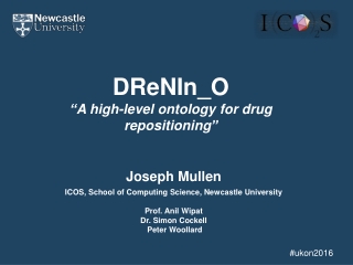 DReNIn_O “ A high-level ontology for drug repositioning ”