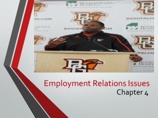 Employment Relations Issues