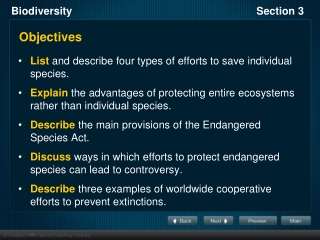 Objectives