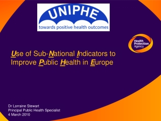 U se of Sub- N ational  I ndicators to Improve  P ublic  H ealth in  E urope