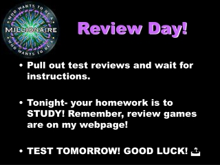 Review Day!