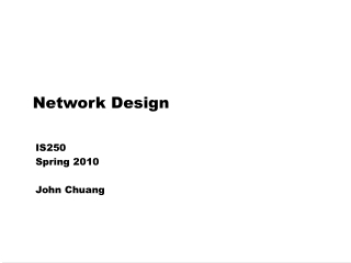 Network Design