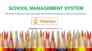 SCHOOL MANAGEMENT SYSTEM