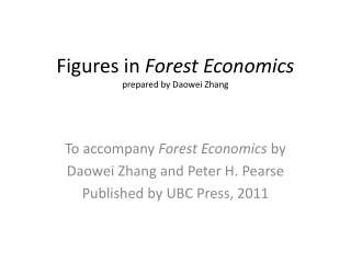 Figures in  Forest Economics prepared by Daowei Zhang