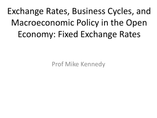 Prof Mike Kennedy