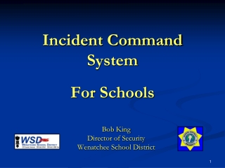 Incident Command System For Schools