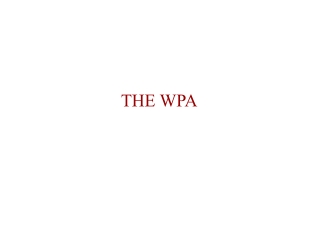 THE WPA