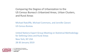 Census Bureau Urban Areas