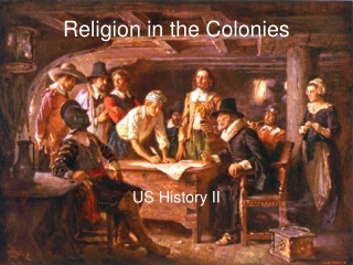 Religion in the Colonies