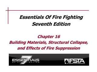 Essentials Of Fire Fighting Seventh Edition