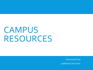 Campus Resources