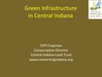Green Infrastructure in Central Indiana