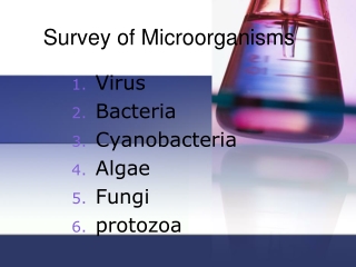 Survey of Microorganisms