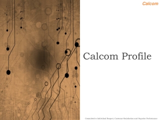 Calcom Profile