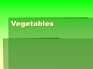 Vegetables