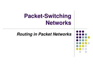 Packet-Switching Networks