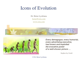 Icons of Evolution