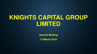 Knights Capital Group Limited