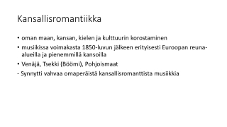 Kansallisromantiikka