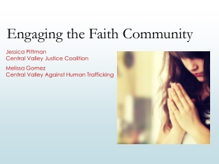 Engaging the Faith Community