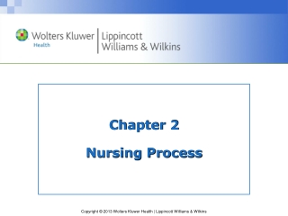 Chapter 2 Nursing Process