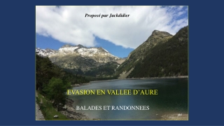 EVASION EN VALLEE D’AURE